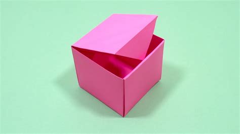 Easy Paper Box | How To Make Origami Box With Color Paper ...