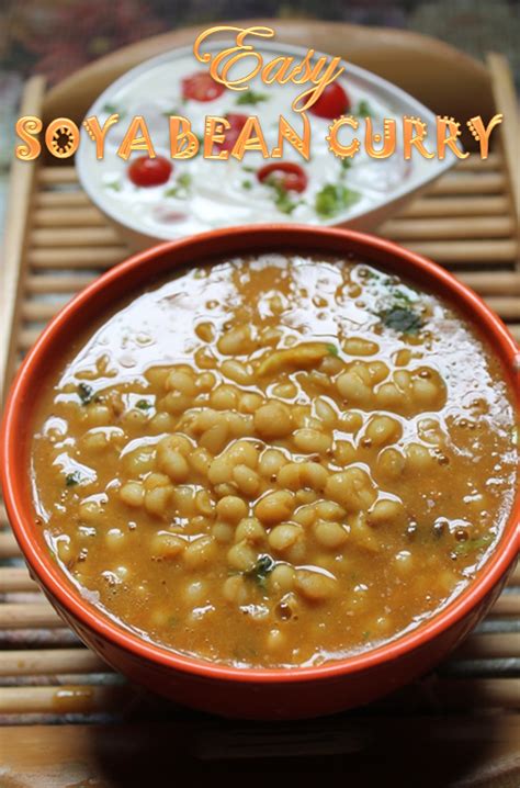 Easy Soya Bean Curry Recipe / Soybean Curry Recipe   Yummy ...