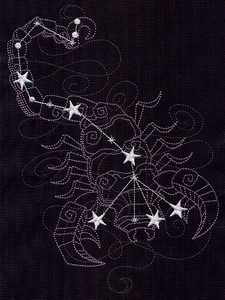 Ecliptic Constellations   Scorpio | Urban Threads: Unique ...