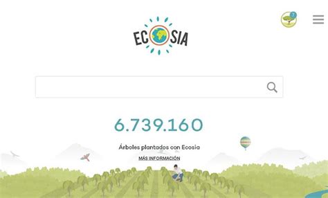 Ecosia el buscador de internet de los ecologistas y ambientalistas