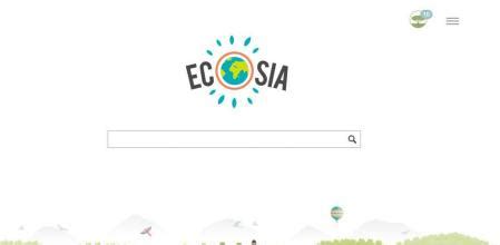 Ecosia, el buscador de internet que planta árboles cada vez que lo usas