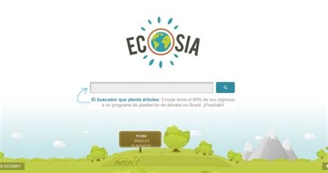 Ecosia, el buscador que dona 80% de sus ganancias a protección del ...