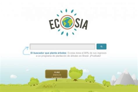 Ecosia, el buscador que dona 80% de sus ganancias a protección del ...