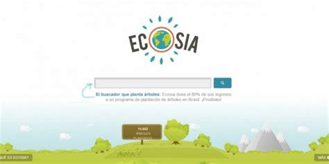 Ecosia, el buscador que dona 80% de sus ganancias a protección del ...