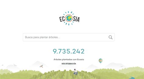 Ecosia el buscador web que planta árboles por el mundo | Androidsis