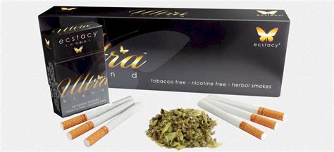 Ecstacy Herbal Tobacco Free Cigarettes No Nicotine Herb Smokes