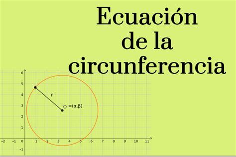 Ecuación de la circunferencia | Uruguay Educa