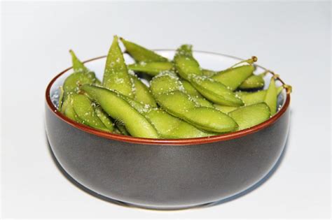 Edamame Snack   Rezept aus der japanischen Küche