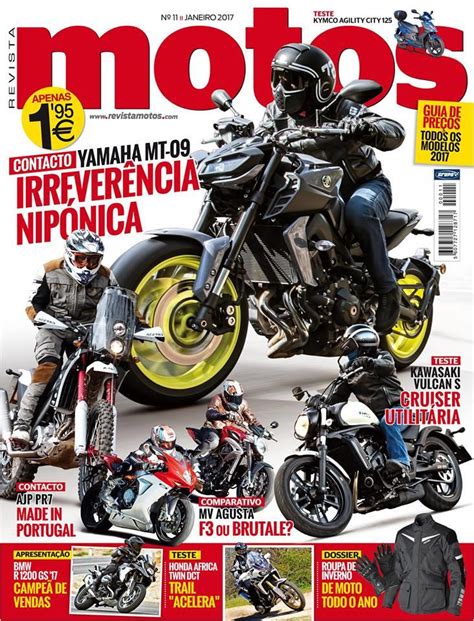 Edição de janeiro da revista Motos já chegou às bancas