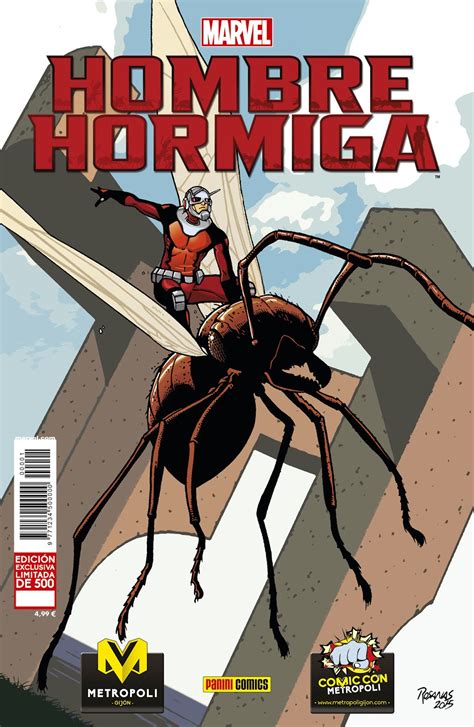 Edición exclusiva de “El hombre hormiga” Metropoli Comic Con