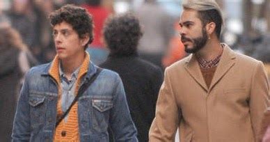 Eduardo Casanova y su novio de paseo por Madrid ~ La Verdad .com.es ...