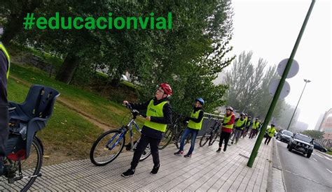 Educación vial..@biciescuela por Burgos con bici.??? @princessbikes ...