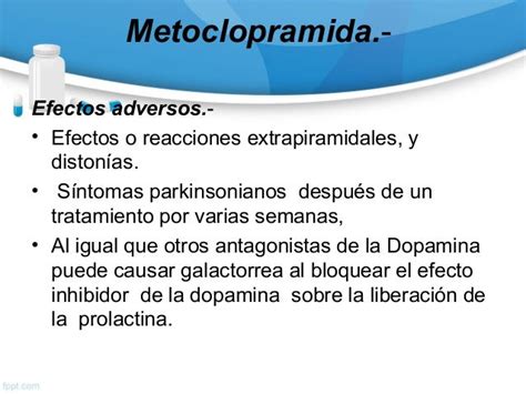 EFECTOS EXTRAPIRAMIDALES DE LA METOCLOPRAMIDA PDF