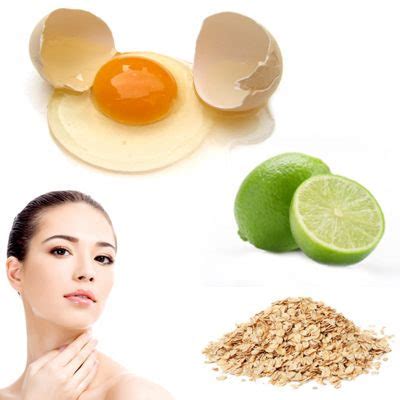 Eficaz mascarilla de clara de huevo y limón para piel ...