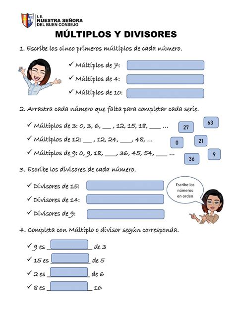 Ejercicios Interactivos De Matematicas 1 Eso – Mednifico.com