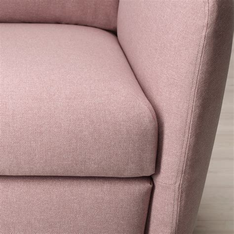 EKOLSUND Sillón reclinable, Gunnared café rosa claro   IKEA