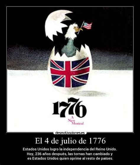 El 4 de julio de 1776 | Desmotivaciones