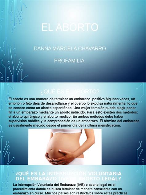 El Aborto Diapositiva | Aborto | El embarazo