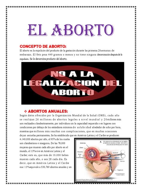 El Aborto  Word  | Aborto | Aborto espontáneo