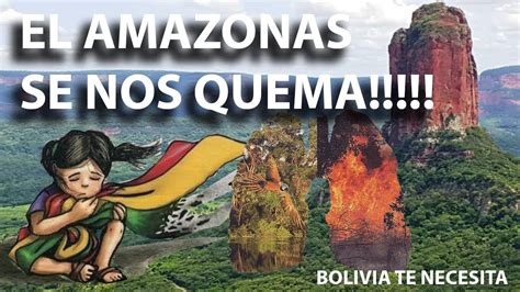 EL AMAZONAS SE INCENDIA, BOLIVIA NECESITA AYUDA, QUEMA EN ...