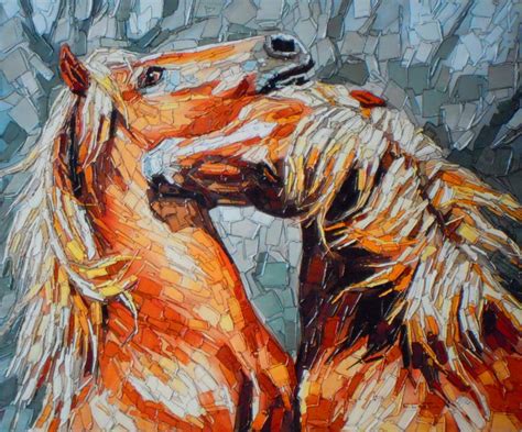 El arte es su máxima expresión : Oleos Modernos y Bonitos de caballos ...