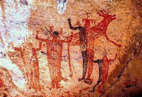 El arte rupestre de los primeros americanos | Cliff painting | Arte ...