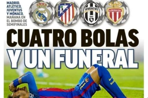 El Barça eliminado de la Champions, cuatro bolas y un funeral | Las ...