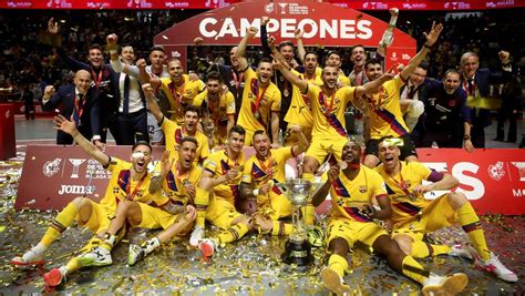 El Barça extiende su dominio en el fútbol sala ganando la Copa de España