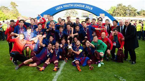 El Barcelona logra su segunda Youth League tras superar al Chelsea