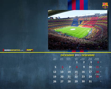 El calendario del Barça de diciembre con el Camp Nou