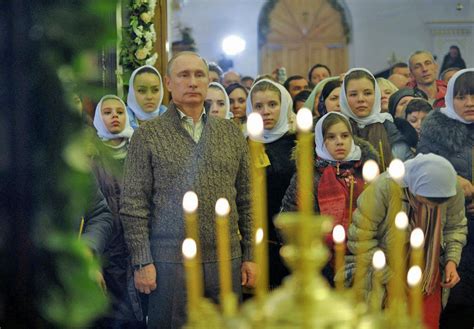 El camarada Putin celebra la Navidad Ortodoxa   Noticias ...