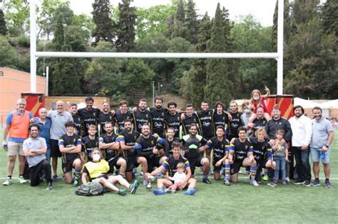El Castelldefels Rugby Union Club masculino subcampeón de Catalunya