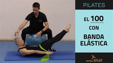 El CIEN con BANDA ELÁSTICA | Pilates EN CASA | Pilates ...