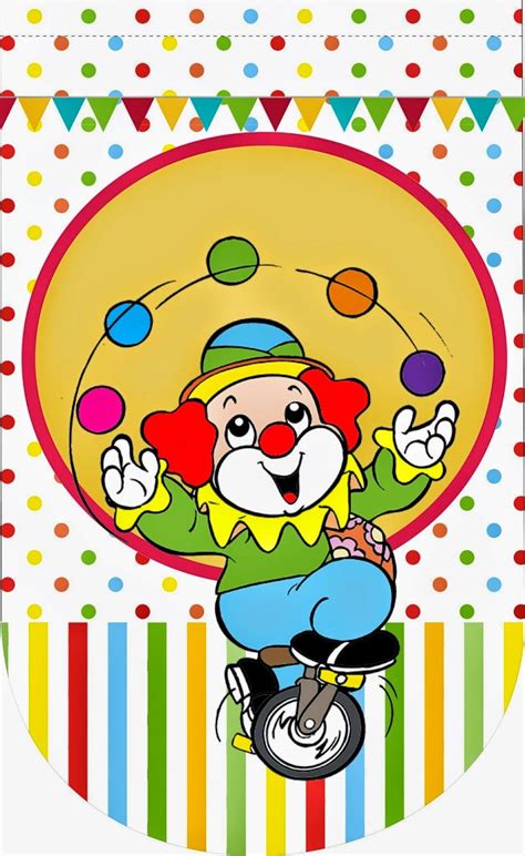 El Circo: Imágenes e Imprimibles Gratis para Fiestas. | Día del niño ...