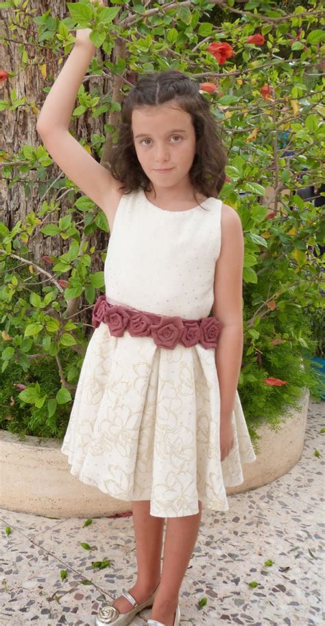 El costurero de Mónica: Vestidos ceremonia niña