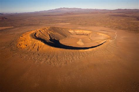 El cráter que dejó el meteorito que mató a los dinosaurios.