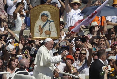 El día que la madre Teresa de Calcuta fue proclamada como santa
