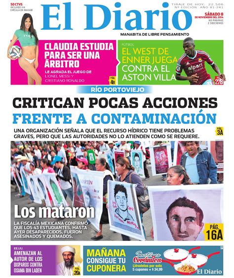 El diario manabita 081114 by EDIASA   Issuu