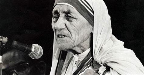 El discurso que dio Santa Teresa de Calcuta al recibir el premio Nobel