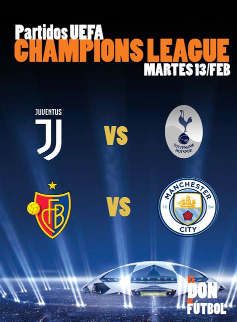 El Don de Fútbol: Partidos UEFA Champions League   Martes 13