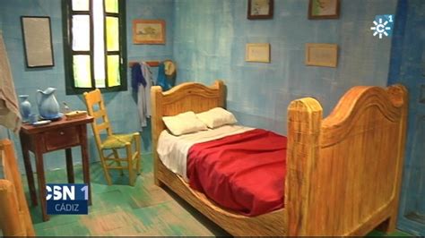 El dormitorio en Arlés en 3D, recreado por los alumnos de ...