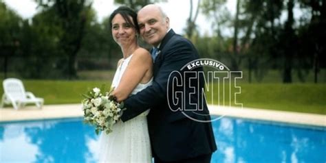 El economista José Luis Espert se casó con su novia de ...
