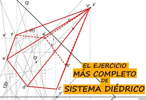 El ejercicio más completo de Sistema Diédrico: paralelismo ...