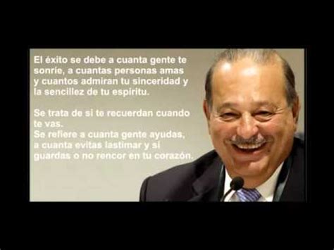 El Exito Para Carlos Slim el Hombre mas Rico del Mundo ...