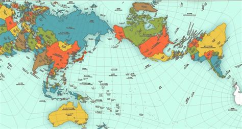 El extraordinario mapa que muestra las proporciones reales del mundo