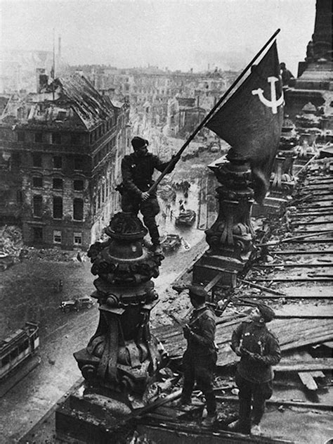 El fin de la II Guerra Mundial en Europa, en imágenes: las impactantes ...