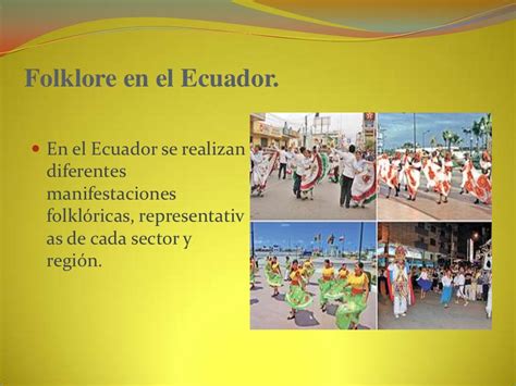 El Folklore Ecuatoriano