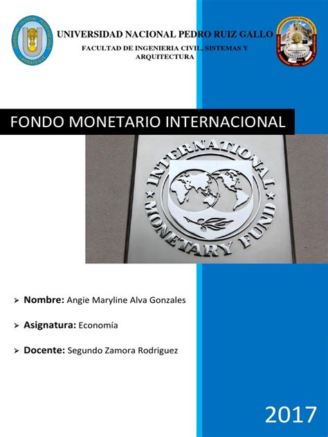 El Fondo Monetario Internacional | Fondo Monetario ...