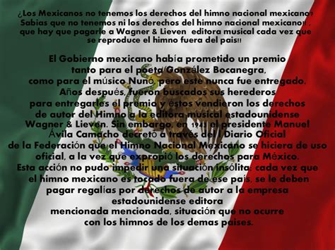 el Himno nacional no te pertenece mexicano by reina del ...
