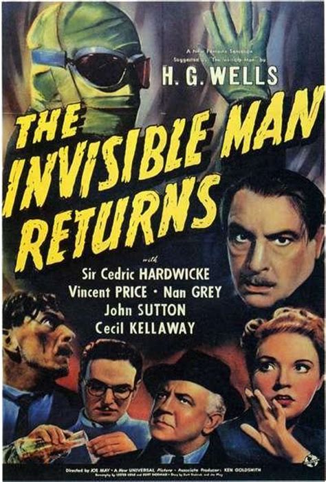 El hombre invisible vuelve  1940    FilmAffinity